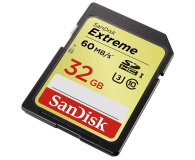 Sandisk 32GB SDHC Extreme Class10 60MB/s UHS-I (U3) - 208123 - zdjęcie 2